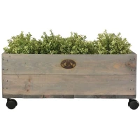 Planter on wheels M