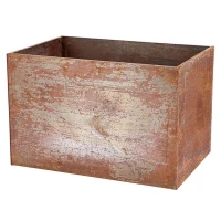 Corton steel planter rectangular S